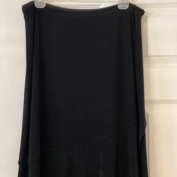 CHICO Maxi Skirt size 2 brand new with tag color black length 35” waist 30” - Picture 2 of 12